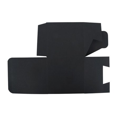 Kokoontaitettava laatikko, musta, 10x10x10cm, 3 kpl sarja