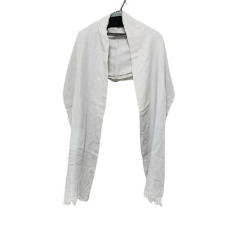 Hermès Vintage, Pre-owned Cashmere scarves Grijs, Dames, Maat:ONE Size