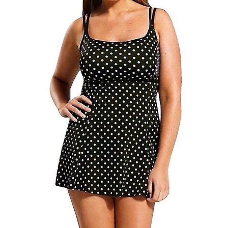 Dam Baddräkt Kjolar Badkläder Baddräkt Strandkläder Xl-6xl