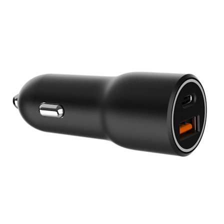 Billaddare med 20W PD USB-C och 18W QC3.0 USB