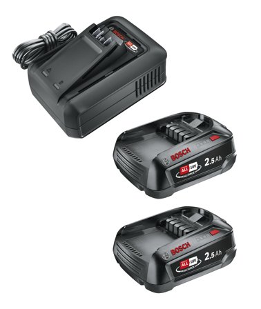 Gardena 970794701 Batterikit 2 stycken x 2,5 Ah batterier, Maskintillbehör & förbrukning