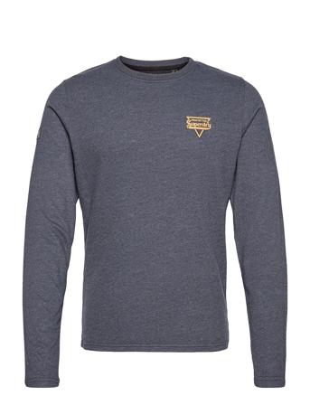 Heritage Mountain L/S Top Blue Superdry