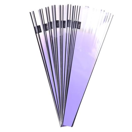 50st Single Rose Plastpaket Transparent Blombukett Wr