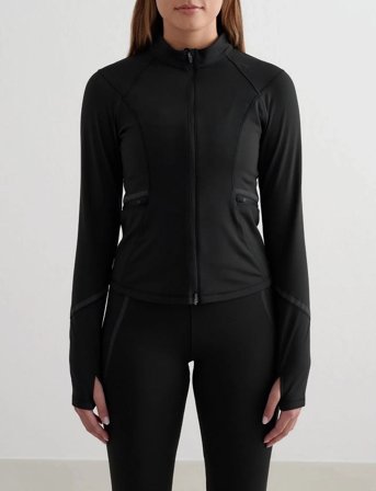aim ́n Reflective Warming Zip Jacket - Black - L