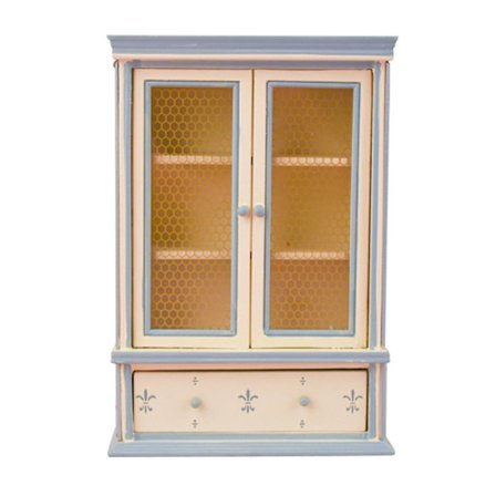 Dukkehust Miniatyr Møbler Skap Bokhylle