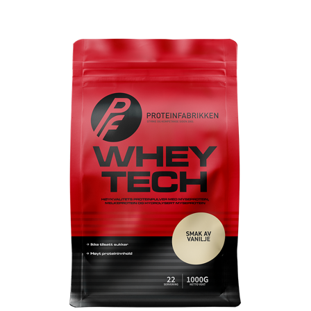 Proteinfabrikken Whey Tech Protein, 1 kg