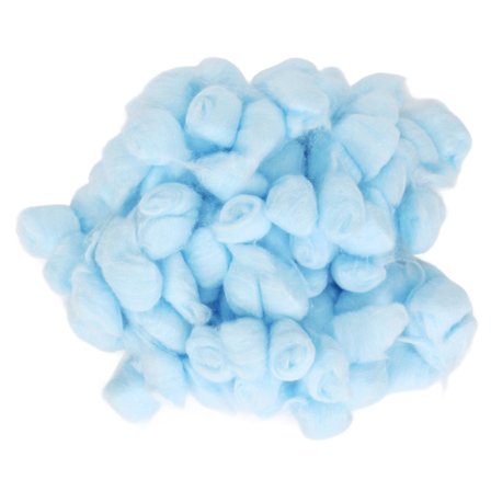 Hamster Bomuldspuder Vinter Varmt Blødt Lille Dyr Sengetøj Bomuldspuder til Hamster Syrisk Hamster Chinchilla Blå