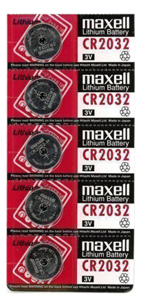 MAXELL CR 2032 - Batteri 5 x CR2032 Li 235 mAh