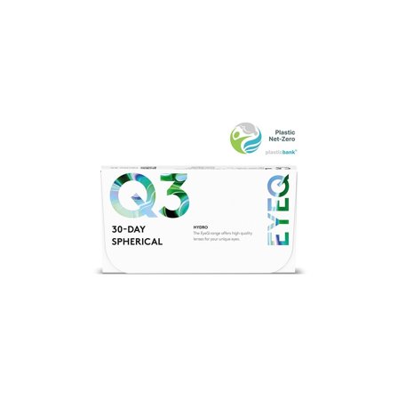 EyeQ Hydro Q3 - 3/laatikko - Piilolinssit - EyeQ