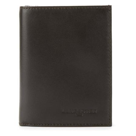 Lancaster Vachette leather wallet 128-26 , Bruin , Heren , Maat: ONE Size Portefeuilles