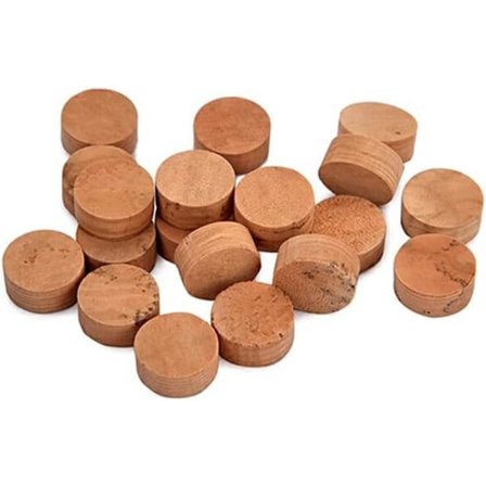 20 st Saxofon Korkdynor Reparationstillbehör Ljudisolering Slät Diameter 9,5 mm Små Dynor Delar Professionella Vuxna