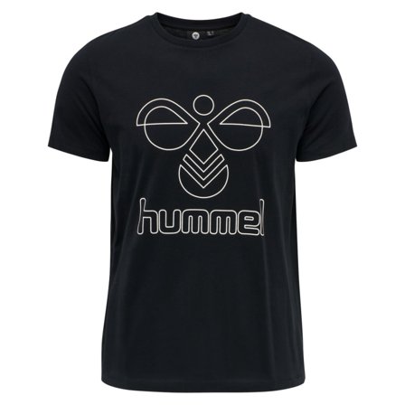Hummel Hmlpeter T-shirt S/S Men short-sleeved sweaters Black L