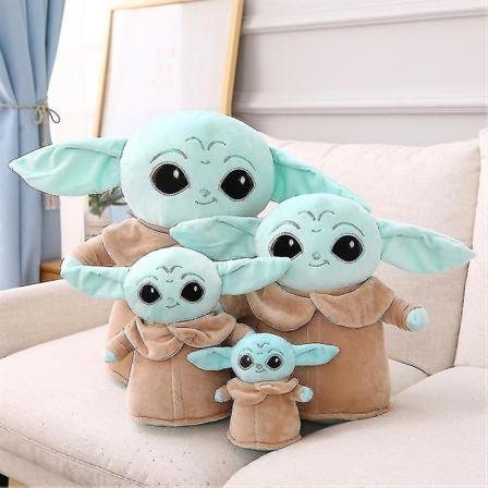 18-48 cm Baby Yoda Pehmonukke Lasten Lelut Pehmeät Pehmeät Tyynyt Lasten Lelulahjat[HK] 18cm