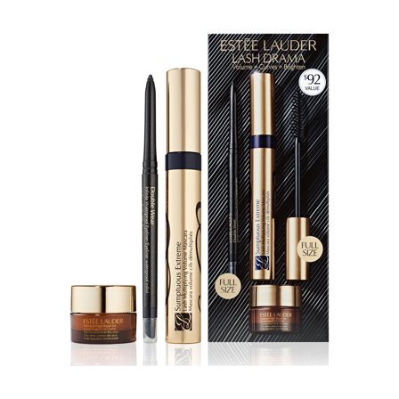 Estée Lauder - Advanced Night Repair Lash Drama Mascara Set - Mascara,Contorno occhi,Cofanetti make up,Cofanetto antirughe