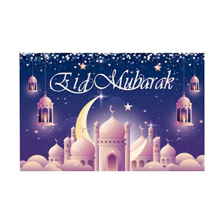 Eid Bakgrunn Bakteppe Banner Ramadan Dekorasjon 03 03