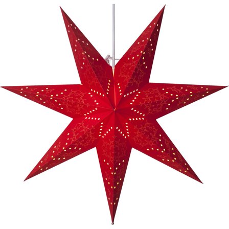 Star Trading - Julestjerne Sensy 231-47-1 Rød