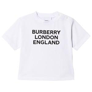Kids - Burberry White Branded T-Shirt 12 months - Tops - 12 months - White