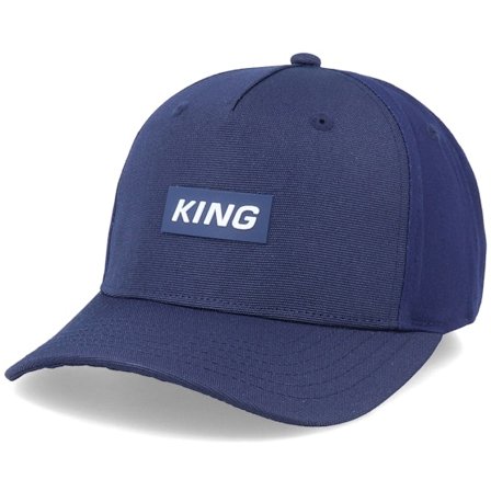 King Apparel - Blau adjustable Cap - Dalston Curve Peak Ink Adjustable @ Hatstore