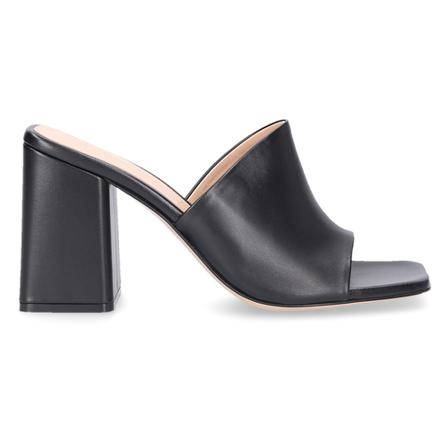 Gianvito Rossi, Sandalen Wynn Nappaleder Czarny, Kobieta, Rozmiar: 40 EU