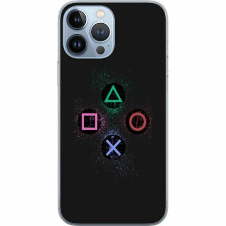Apple Iphone 14 Pro Max Genomskinligt Skal Gaming