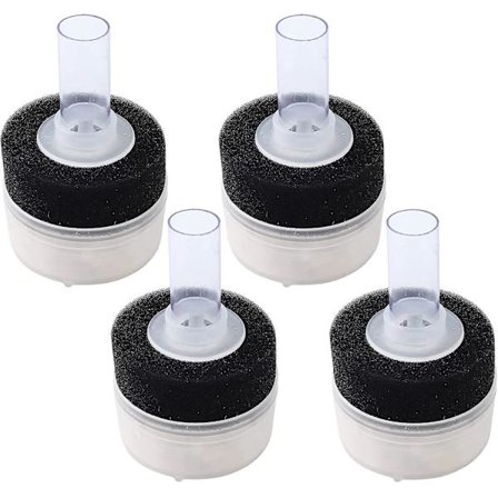 4-pak Luftdrevet Biofilter Svamp Akvarium Filter, Bio Svamp Filter, Svamp, Luftpumpe