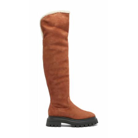 Stuart Weitzman Bedford Over-The-Knee Støvler Brun, Dame, Størrelse: 39 EU