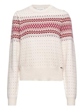 Sweater Jenna Jaquard Pullover Multi/mønstret Lindex