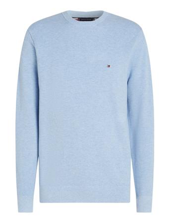Essential Structure Crew Neck Blue Tommy Hilfiger