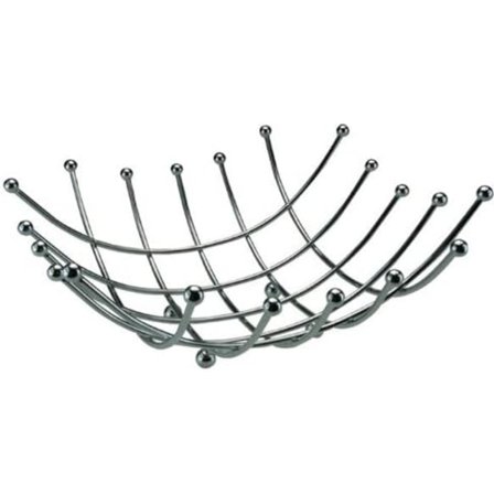 Chrome frugtskål Nest/Frugtkurv 25x10