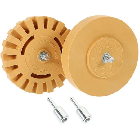 2st Raderhjul Dekalborttagningsverktyg Detaljhandelstillbehör Lim Borttagare För Bil[D]