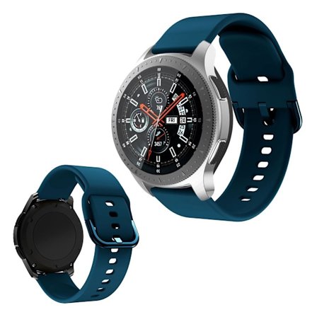Samsung Galaxy Watch (46mm) silikone Urrem - Mørkeblå