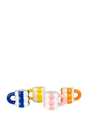 Balvi | Sæt Med 4 Kaffekopper I Keramiske Flydere | 7.5 CL