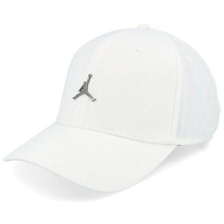 Jordan - Schwarz Cap - J Rise Cap S Cb Metal Jm White Adjustable @ Hatstore