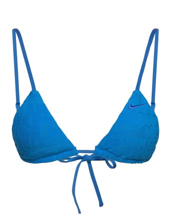 Nike Retro Flow Terry Bikini Top Blue NIKE SWIM