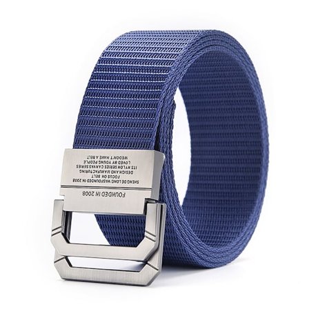 Mænd flettet bælte Tactical Army bælte BLÅT