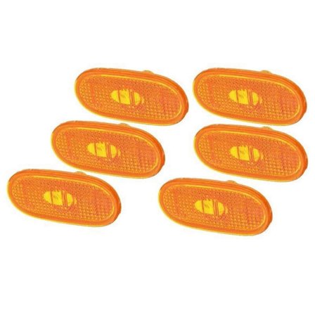 6X Sidemarkeringslys for bil for Sprinter W906 2006-2018 A0038202956 Sideblinklys[D]