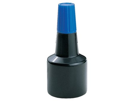 TRODAT Stämpelfärg till stämpeldyna 30ml blå - Lyreco - Kontorsmaterial - Till skrivbordet - Stämplar