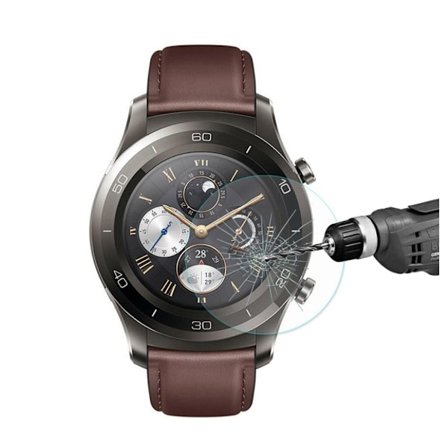 HAT PRINCE Huawei Watch 2 Pro 2 pack extra glas - Genomskinligt
