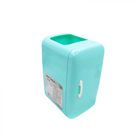 Sööt Jääkaappi Kynäpidike, Piirretty Kynäpidike Liukuvilla Laatikoilla Lapsille (taivaansininen)