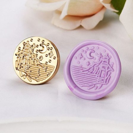 Forsegling Kobberhoved voksforseglingsstempel 4 4