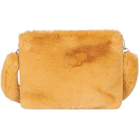Kvinder Efterår Vinter Kunstpels Skuldertaske Plys Rem Crossbody Taske Fluffy Håndtaske