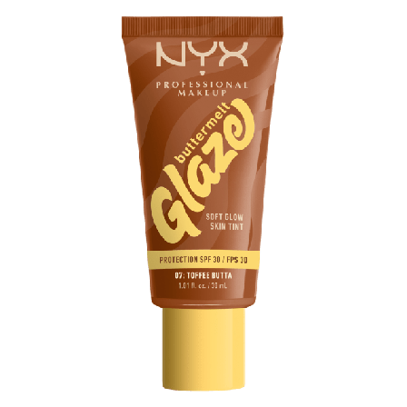 NYX Professional Makeup Buttermelt Glaze Foundation Unisex Beige 30 ML