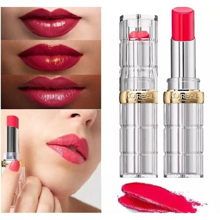 L'Oréal Paris Make-up Designer Make-Up Designer Color Riche Shine Addiction - 109 Pursue Pretty - Läppstift, Rose, Pursue Pretty