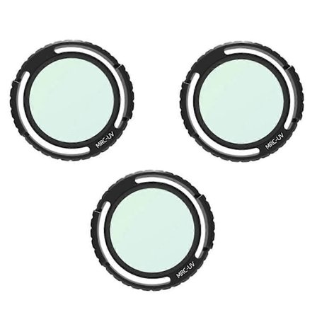UV Linsefilter Filtersett For DJI Avata 2 Drone Vanntett Anti 3 STK