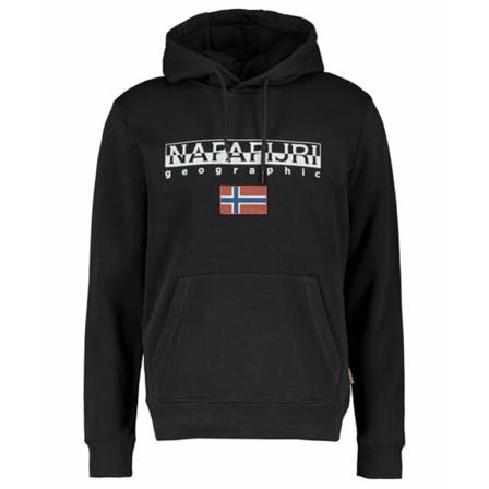 Napapijri B-Ayas hoodie , Zwart , Heren , Maat: S