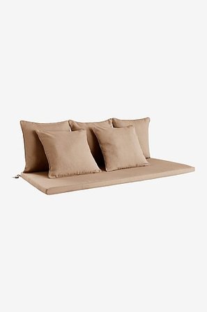 Jotex - Pudesæt Sofa Brungrå - MENTON - Køb Havesofaer & havebænke hos Jotex