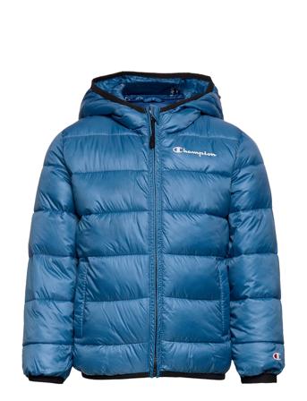 Hooded Jacket Blue Champion