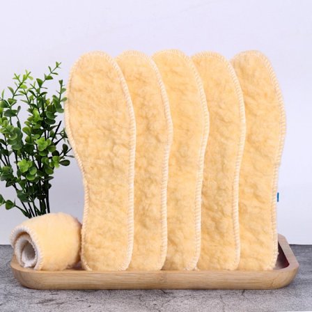 Varme lammeskindssåler tandon kashmir bomuld mænd og kvinder vinter