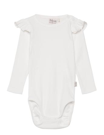 Saaga Body Bodies Long-sleeved Valkoinen Ma-ia Family