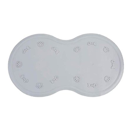 1 st Mat för Kattmatskål Hållbar Anti-korrosion Silikon Halksäker Matskål Mat Hållare Kudde